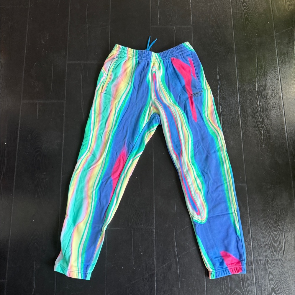 Adidas Multicolor Tie-Dye Sweatpants